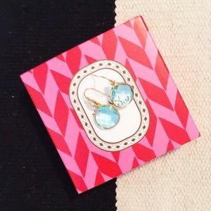 Stella & Dot Small Serenity Stone Drop Earrings