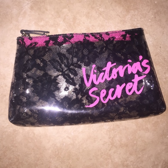 Two victoria secret make up bags