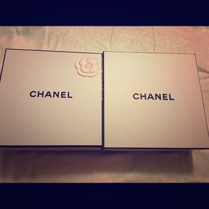 2 Perfect condition Chanel boxes