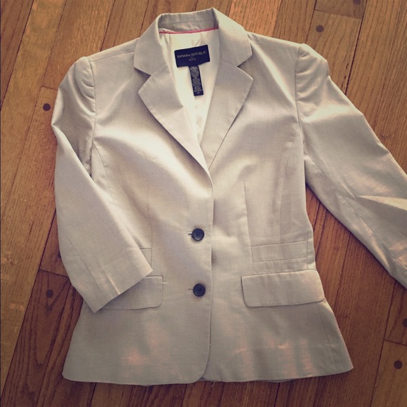Banana republic petite blazer