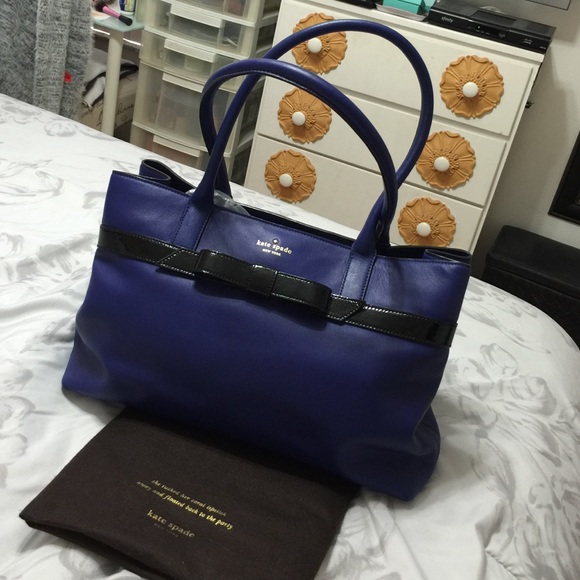 Kate Spade tote (Royal Blue)