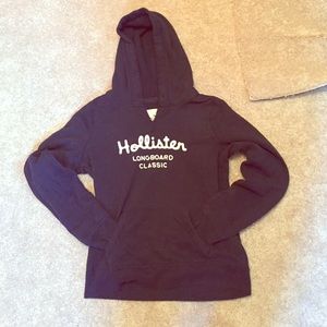 Hollister Navy Blue Thermal Hoodie