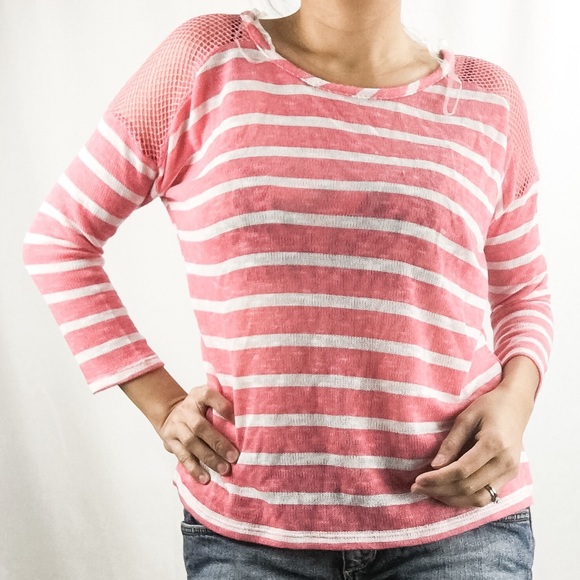 NWOT Pullover knit Sweater stripe M