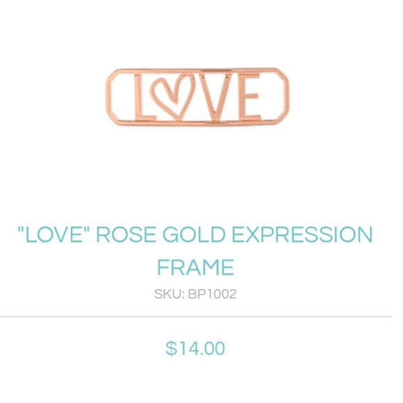 Origami owl love plate