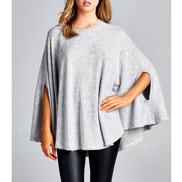 Bare Anthology Tops - X "Beyond the Stars" Loose Cape Poncho Top