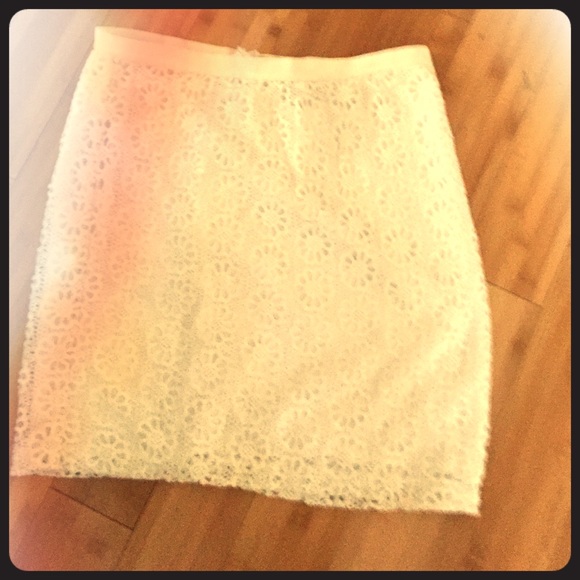Daisy Lace Skirt by Ann Taylor - Picture 1 of 4
