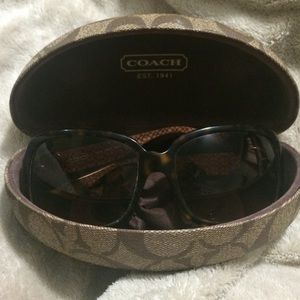 Coach belle( s461) tortoise sunglasses