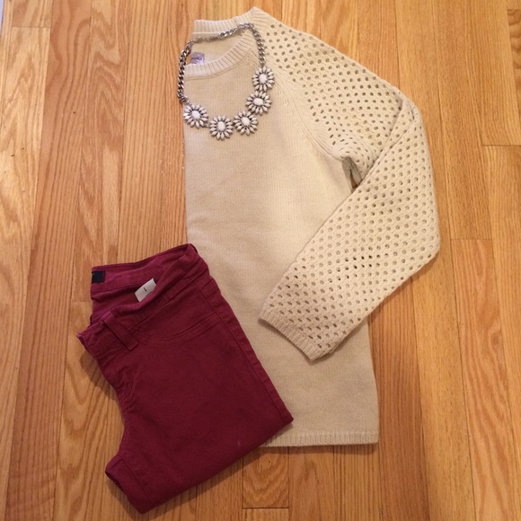 Tan sweater