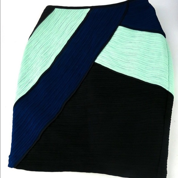 Maeve Anthropologie color block pencil petite - Picture 1 of 3