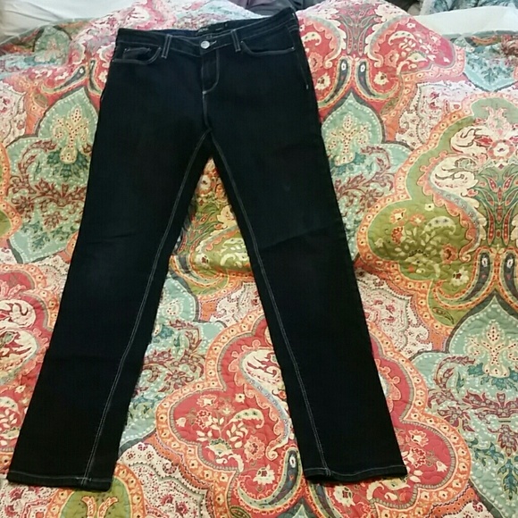 Dark wash BDG skinny jeans