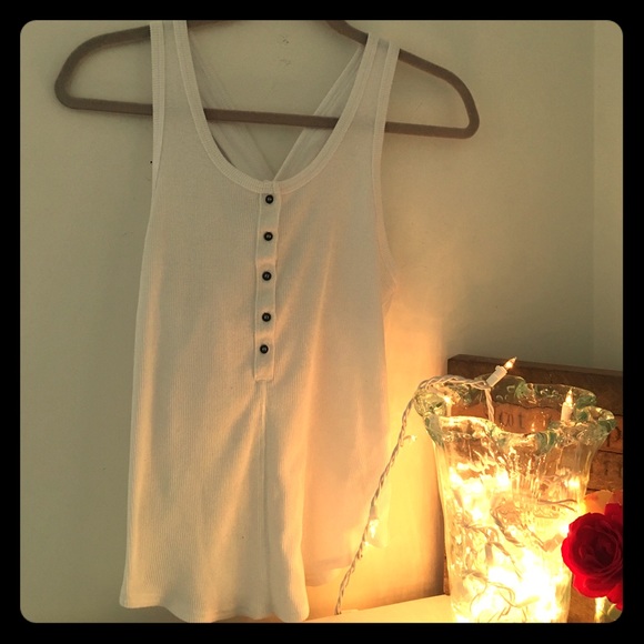 Free people racer back tank- brand new!