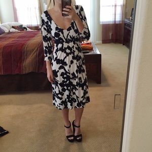 Black and White Dress