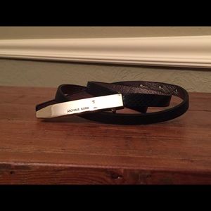 Michael Kors snake skin belt