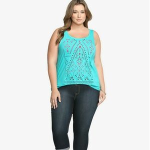 Geometric Cut Tank top