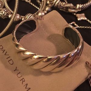 Authentic David Yurman sculpted cable bracelet.