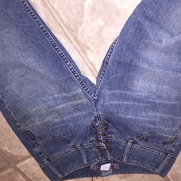 Silver jeans