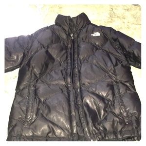 Black north face coat