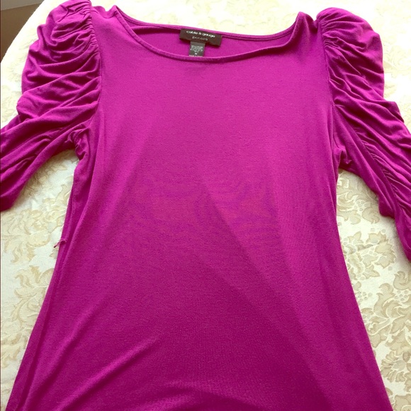 Cable & Gauge pretty top! Size M mid length sleeve