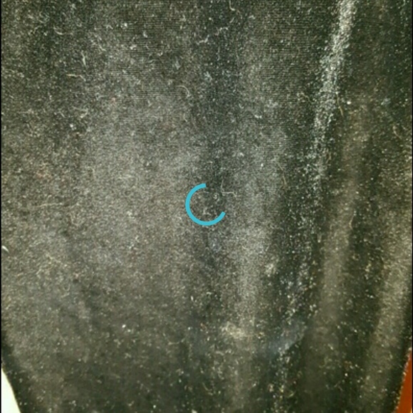 Black velvet lined leggings