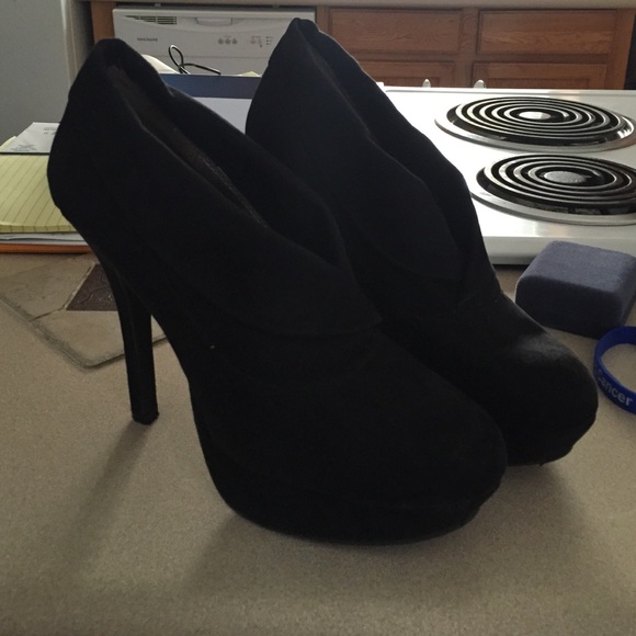 Black booties