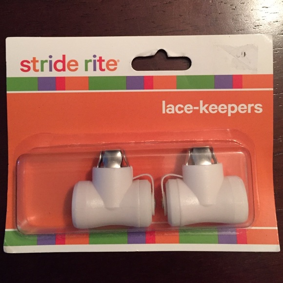 Stride rite lace keepers
