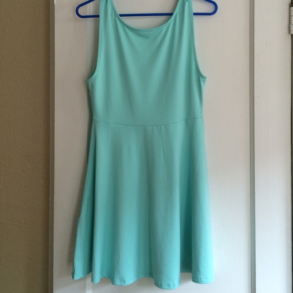 Aqua Party Dress