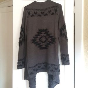 Grey Patterned Sweater