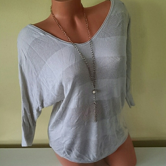 EXPRESS tan sweater small