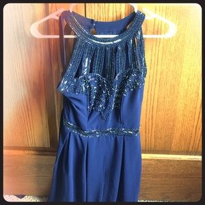 Beauuuutiful Navy Dress