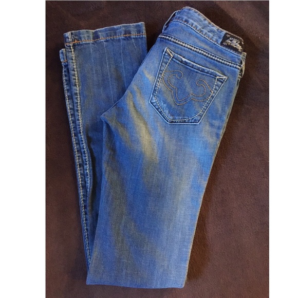 EXPRESS REROCK jeans.