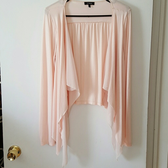Express Sweaters - Light pink Express cardigan