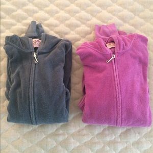 Juicy Couture terry track jackets