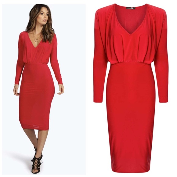 Red dress