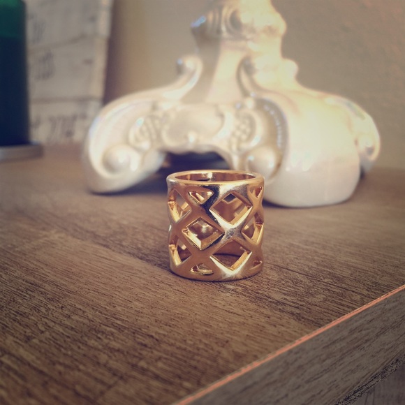 Gold Ring size eight (guessing)