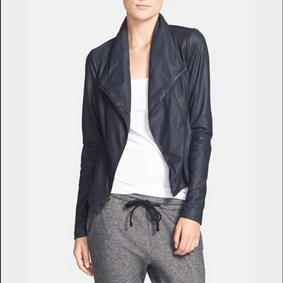 Vince Jackets & Blazers - HP🎉Vince Scuba leather jacket