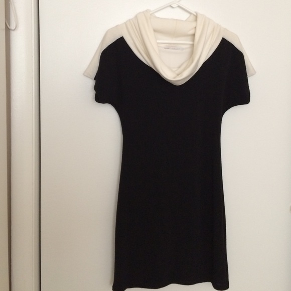 Cowl Neck Sweater Dress