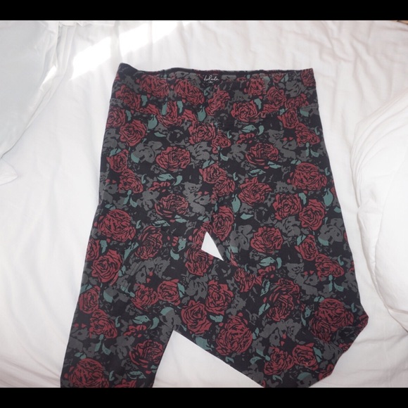 Floral leggings