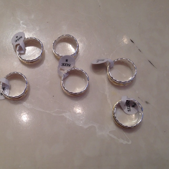 Sterling silver plated feather fashion ring - Picture 2 of 2