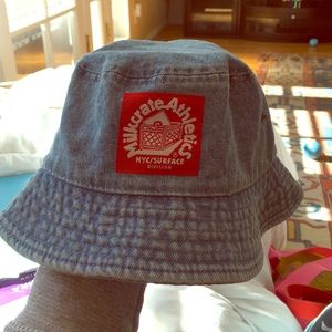 Milkcrate Athletics denim bucket hat