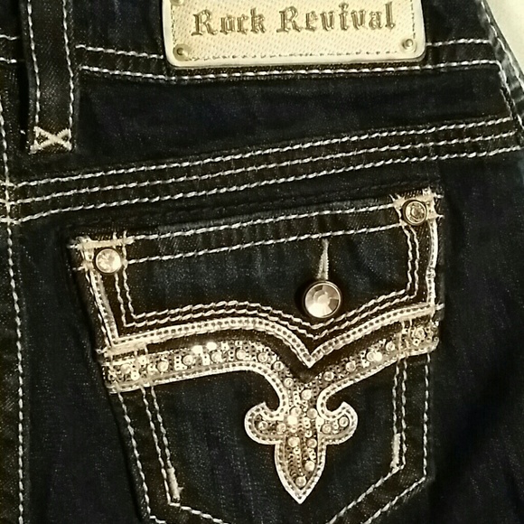 Rock revival  jeans.  Sz 30. Waist Bermuda