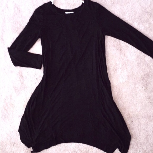 Black T-shirt dress/ long shirt