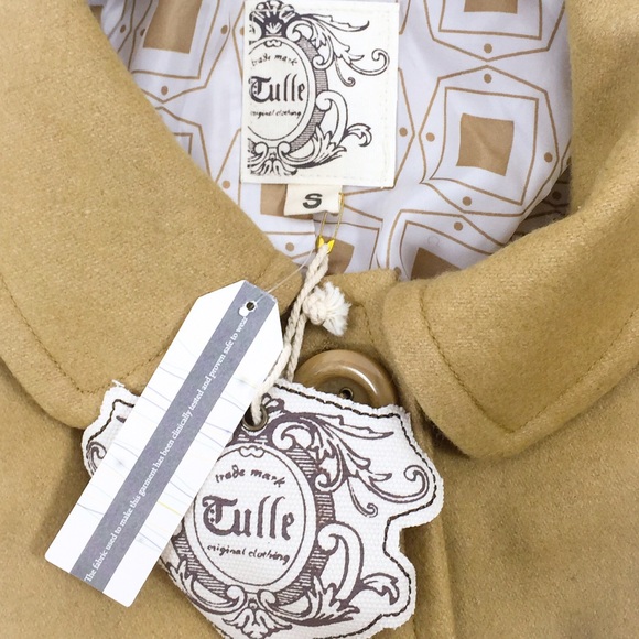 SOLD 🎉NWT Tullé Anthropologie Button Down Coat - Picture 4 of 4