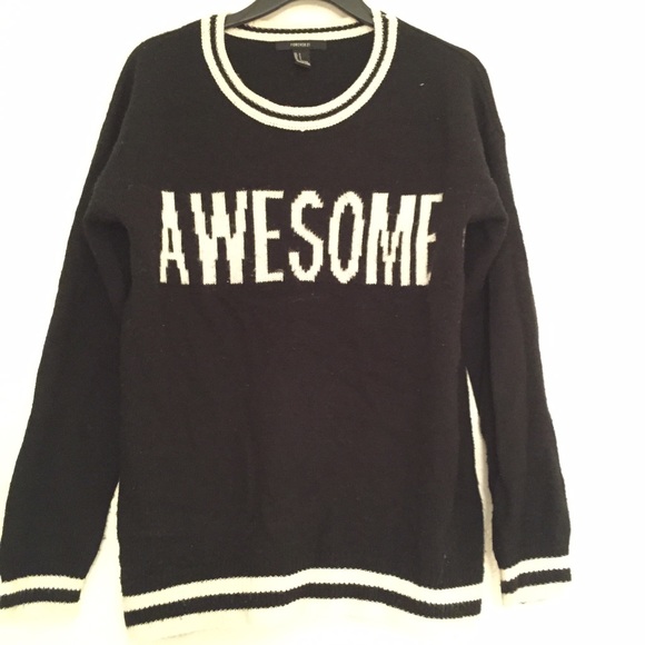 Black and White Sweater