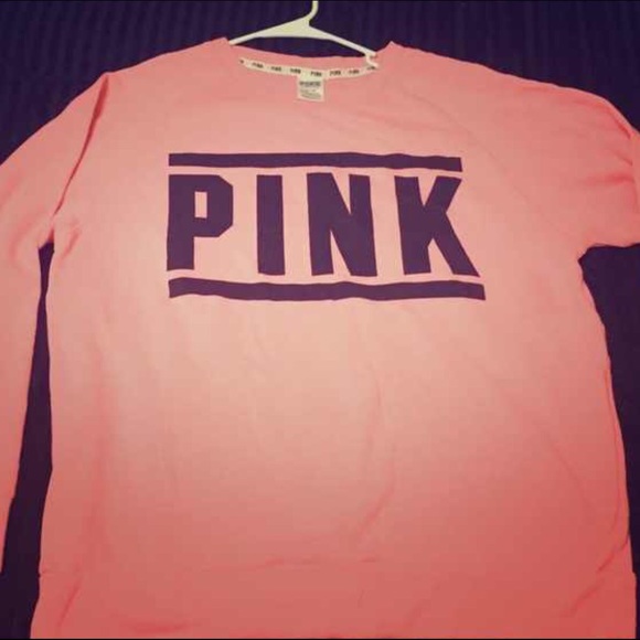PINK Victoria's Secret Sweaters - Vs pink crew