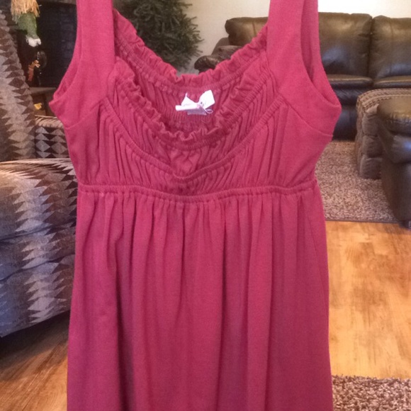 Maroon dress