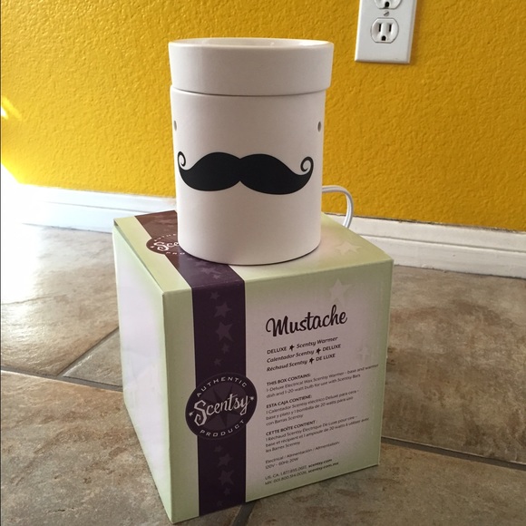 Scentsy warmer mustache