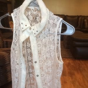 Button down lace