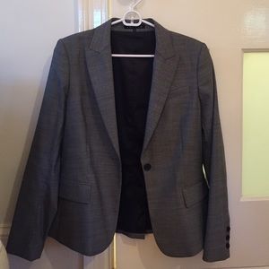 Grey Wool Theory Blazer
