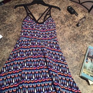 Aztec pattern PINK dress, ON HOLD