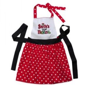 Santa's top baker apron